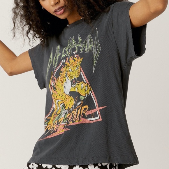 Free People Tops - Free People X Daydreamer Def Leppard 1987 Tour Tee